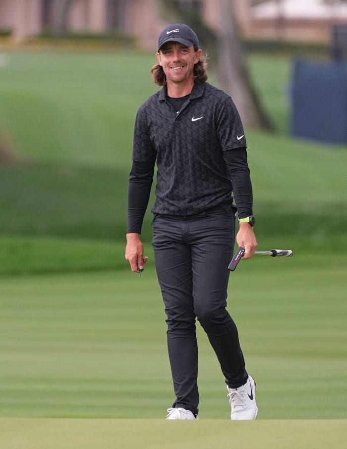 Tommy Fleetwood's 6-under 66 at TPC Sawgrass led the rain-delayed first round lead at the Players Championship.